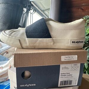 Lightly worn size 6 slip on sneakers